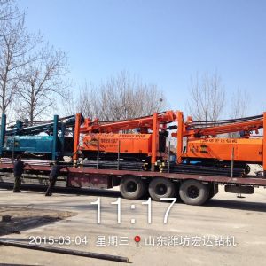 Z-WC400B全液壓履帶遙控氣動(dòng)工藝鉆機(jī)