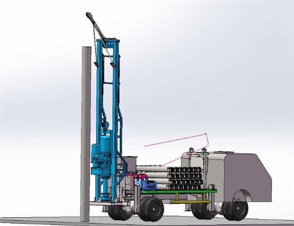 Z-WCSF200車(chē)載反循環(huán)鉆機(jī)